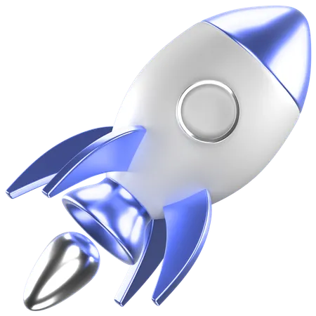 Rocket  3D Icon