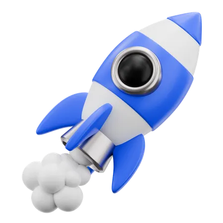Rocket  3D Icon