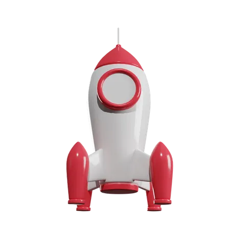 Rocket  3D Icon