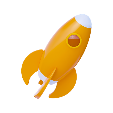 Rocket  3D Icon