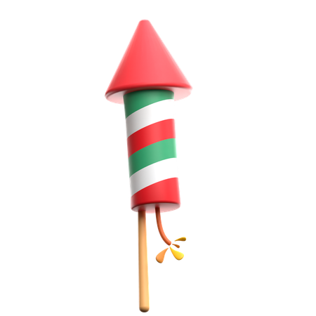 Rocket  3D Icon