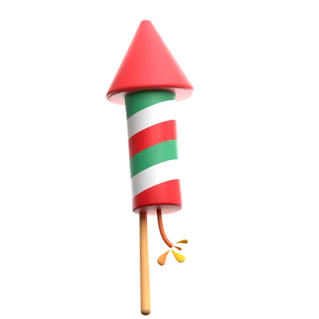 Rocket  3D Icon