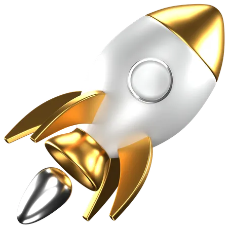 Rocket  3D Icon