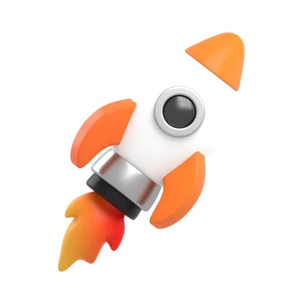 Rocket  3D Icon