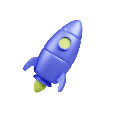 Rocket  3D Icon