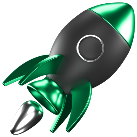 Rocket  3D Icon