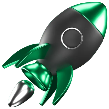 Rocket  3D Icon
