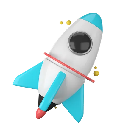 Rocket  3D Icon