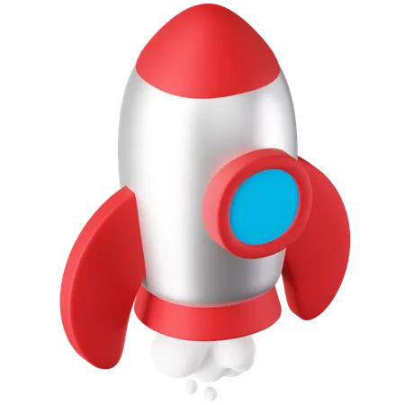 Rocket  3D Icon