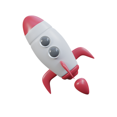 Rocket  3D Icon