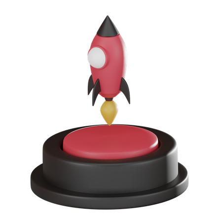 Rocket  3D Icon