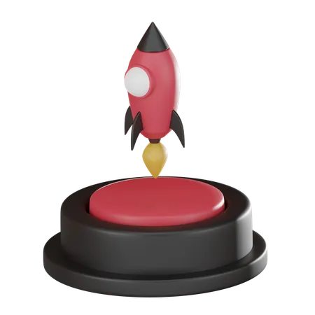 Rocket  3D Icon