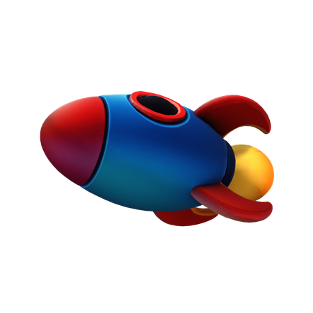 Rocket  3D Icon