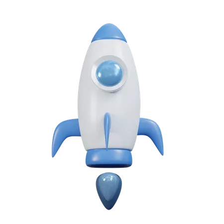 Rocket  3D Icon