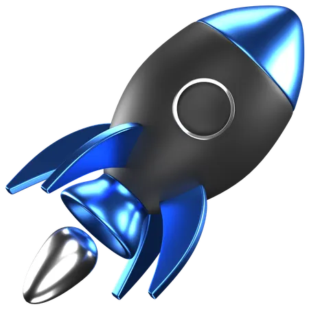 Rocket  3D Icon