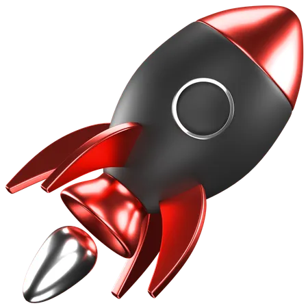 Rocket  3D Icon