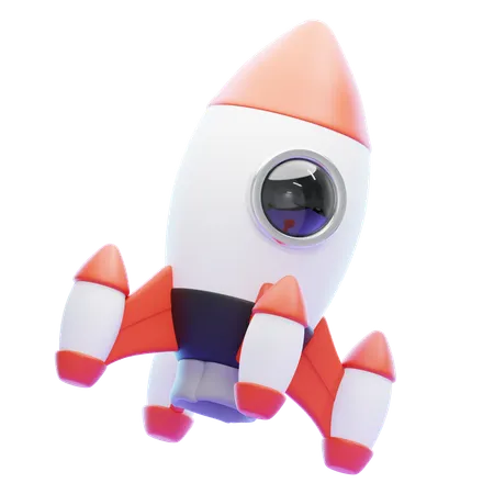 ROCKET  3D Icon