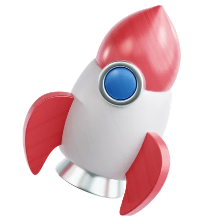 Rocket  3D Icon