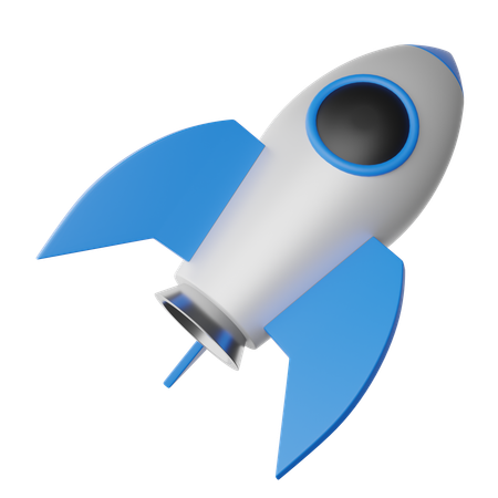 Rocket  3D Icon