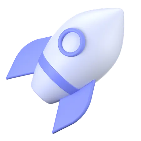 Rocket  3D Icon