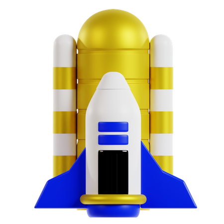 Rocket  3D Icon