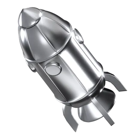 Rocket  3D Icon