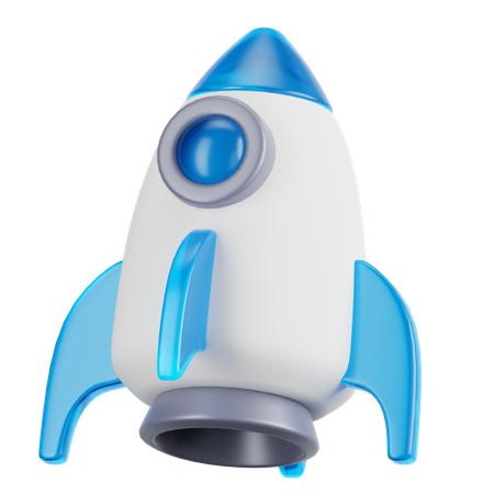 Rocket  3D Icon