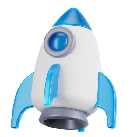 Rocket  3D Icon