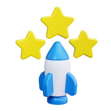 Rocket  3D Icon