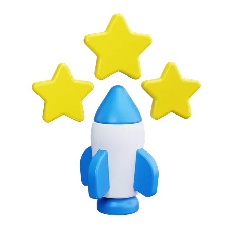 Rocket  3D Icon