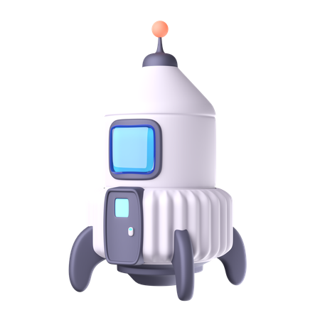 Rocket  3D Icon