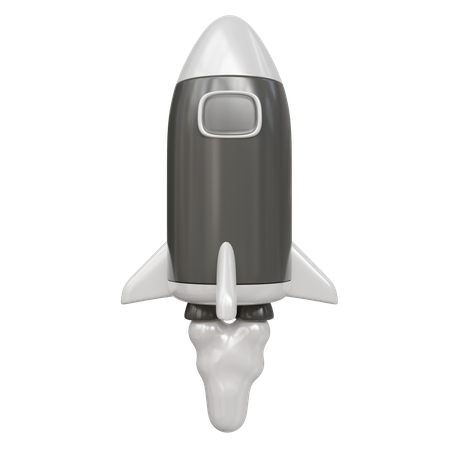 Rocket  3D Icon