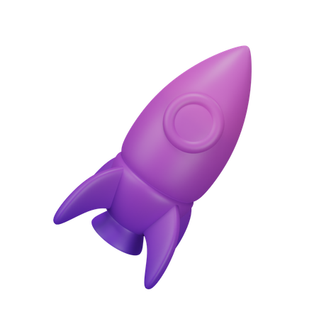 Rocket  3D Illustration