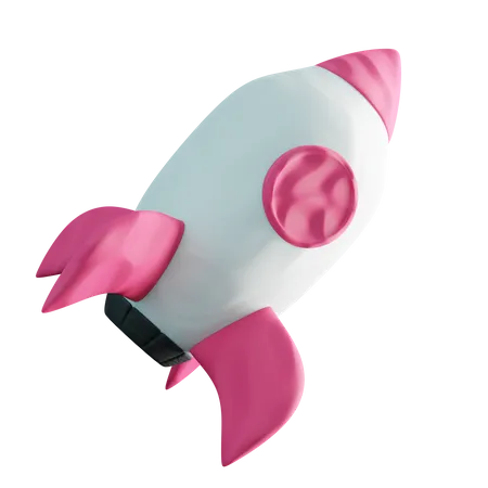 Rocket  3D Illustration