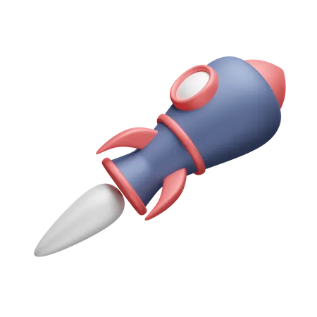 Rocket Download This Item Now 3D Icon