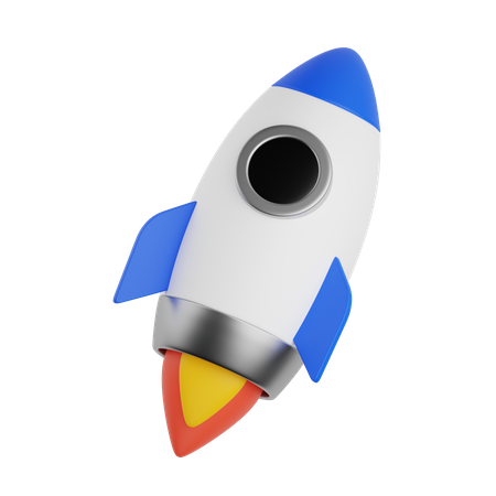 Rocket  3D Icon