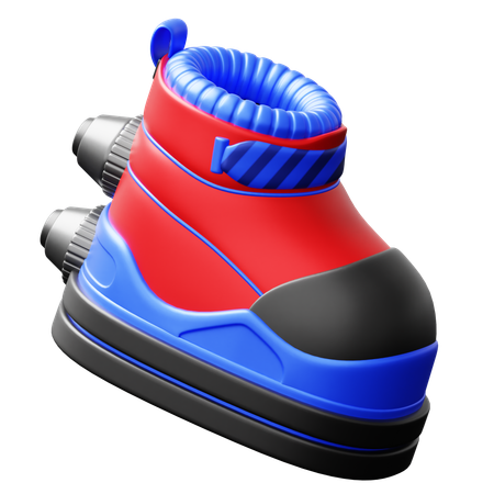 Rocket boots  3D Icon