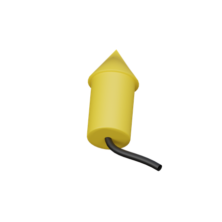 Rocket Firecrackers  3D Icon