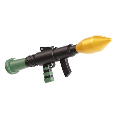 Rocket Launcher  3D Icon