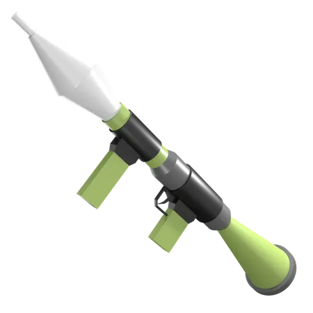 Rocket Launcher  3D Icon