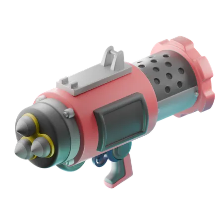 Rocket Launcher  3D Icon