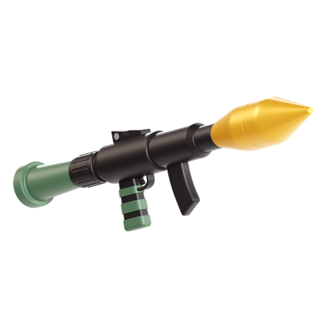 Rocket Launcher  3D Icon