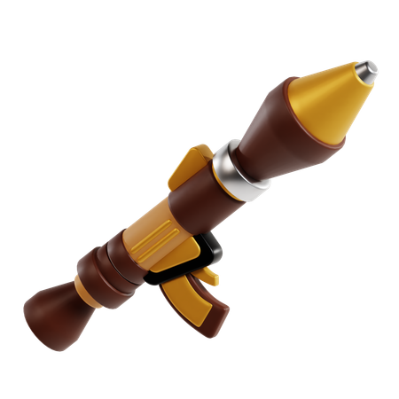 Rocket Launcher  3D Icon