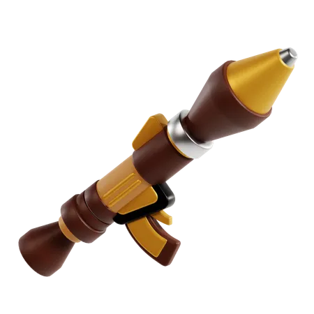 Rocket Launcher  3D Icon