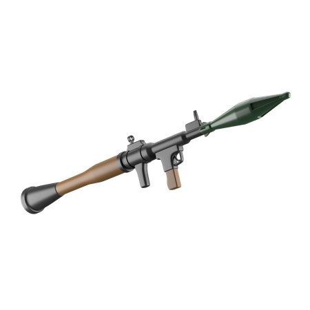 Rocket Launcher  3D Icon