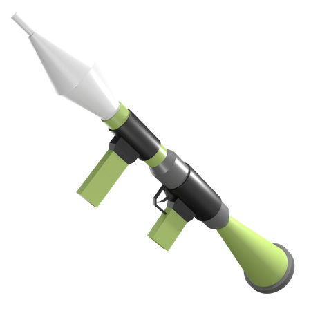 Rocket Launcher  3D Icon