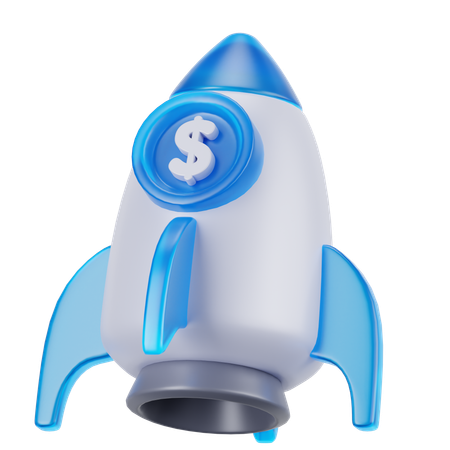 Rocket Money  3D Icon