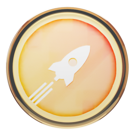 Rocket Pool  3D Icon