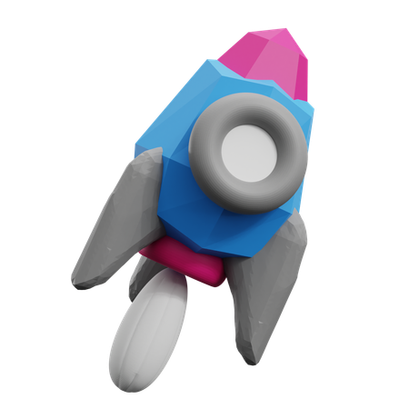 Rocket Science  3D Icon