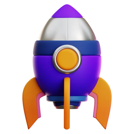 ROCKET SHUTTLE  3D Icon